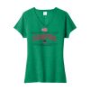 Women's Fan Favorite Blend V Neck Tee Thumbnail